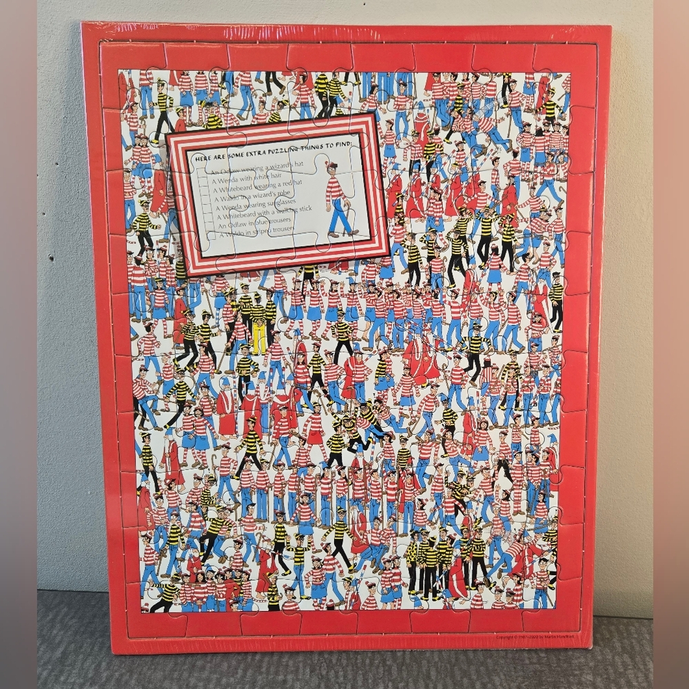Where's Waldo !? Tray Puzzle New Sealed
